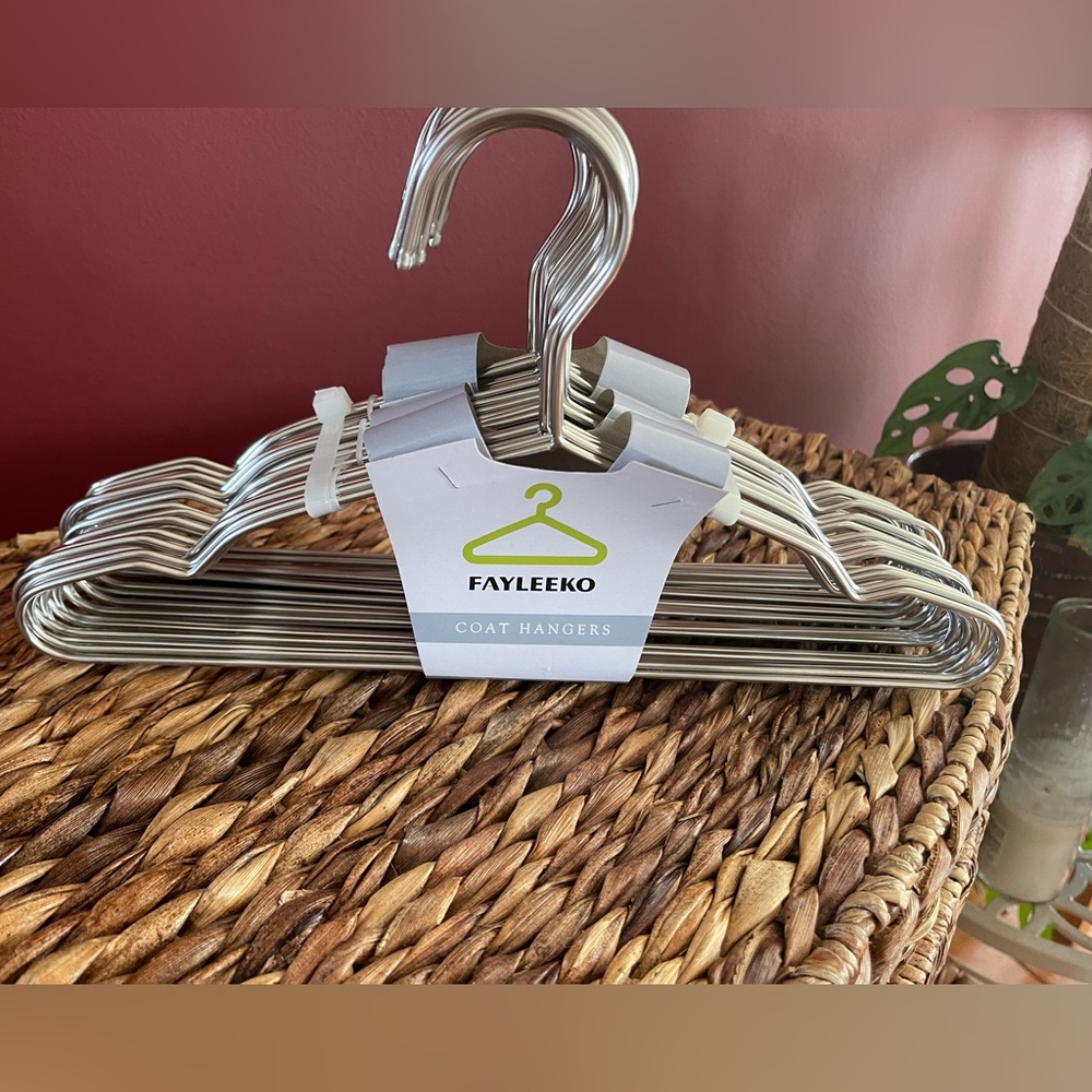 Stainless steel baby/children hangers